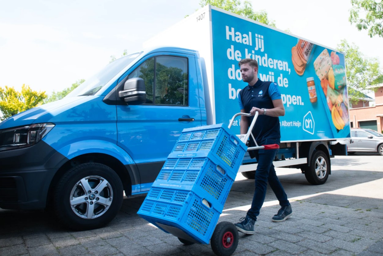 Albert Heijn: bezorgdienst pas volgende week weer op volle toeren