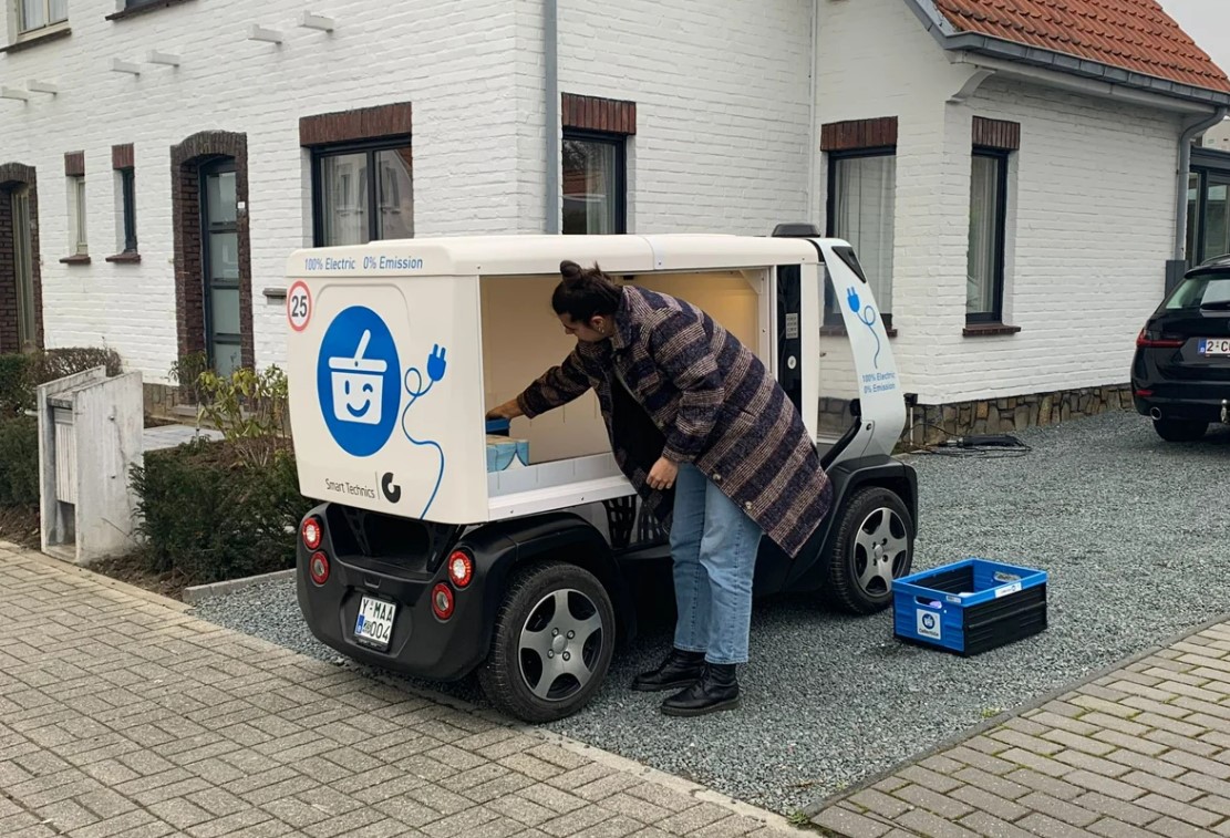 Colruyt gaat boodschappen bezorgen met onbemande wagentjes in Leuven ...