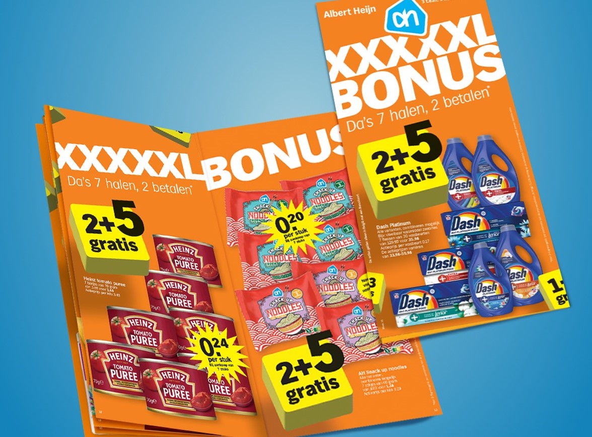 Bonusfolder Ah Albert Heijn repousse les limites promotionnelles avec des offres « 2 ...