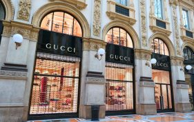 Gucci store in Milan