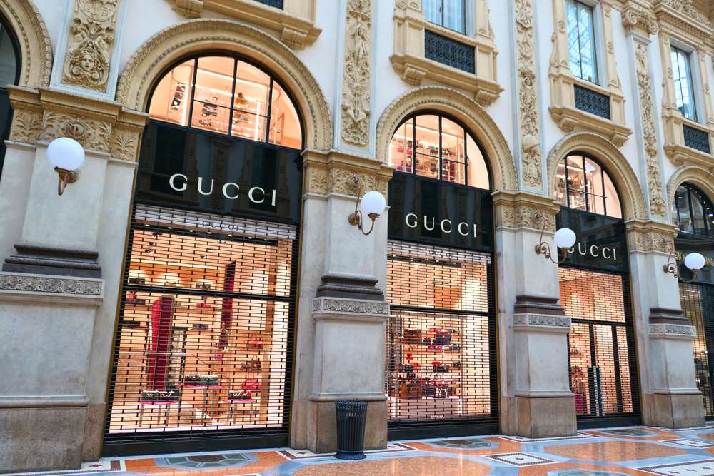 Gucci store in Milan