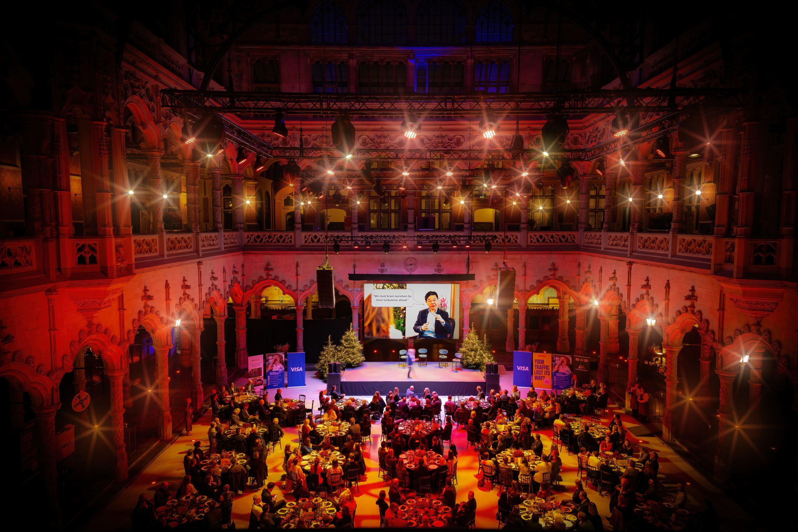 Zaal overzicht
