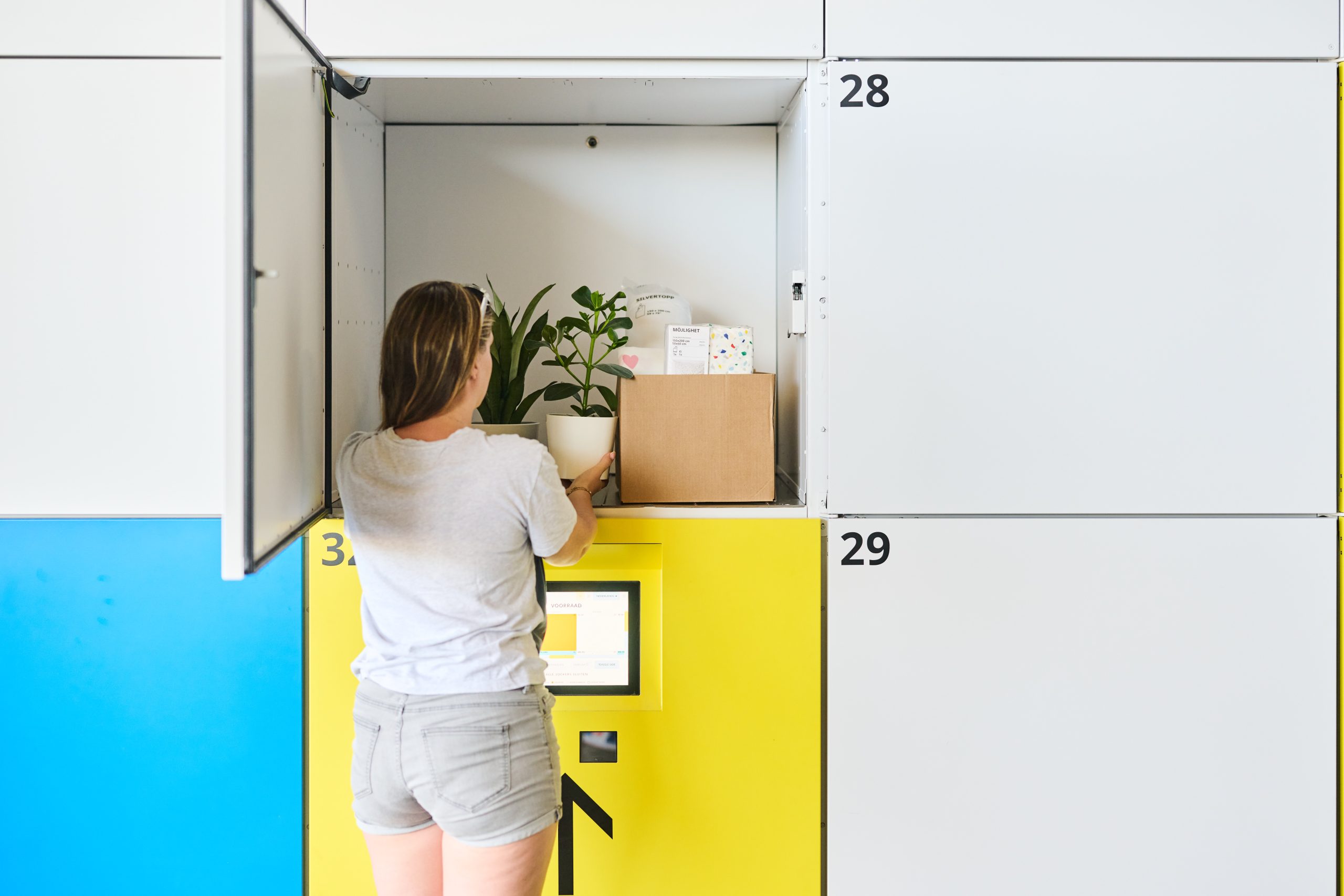 Ook IKEA Bergen heeft nu afhaalkluisjes