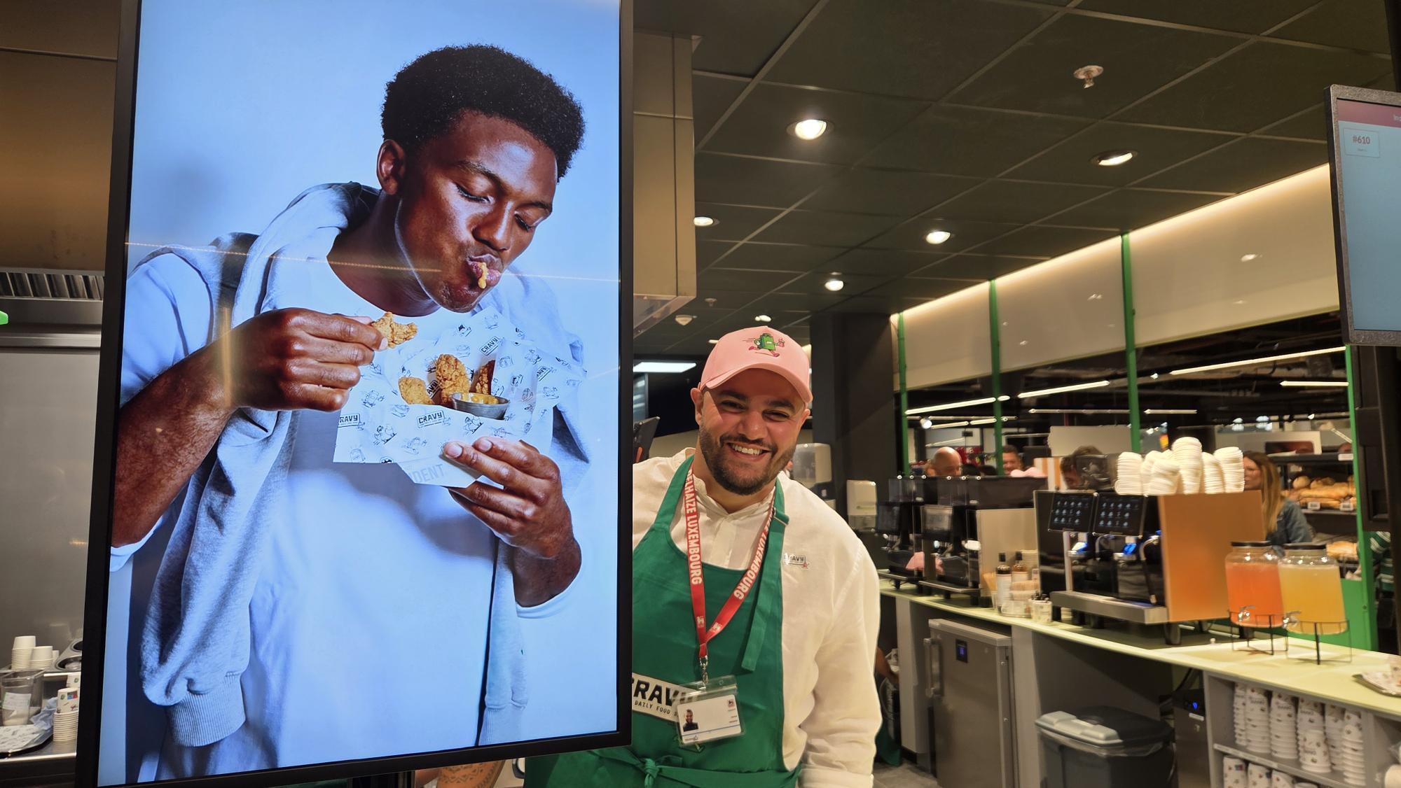 [In Beeld] Delhaize lanceert streetfoodconcept in Luxemburg