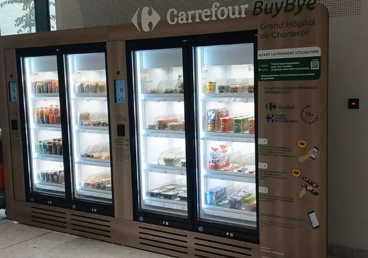 Carrefour opent nog eens vijf autonome BuyBye winkels